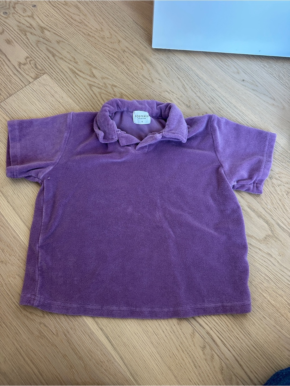 Foster + Lux Kids' Purple Terry Polo